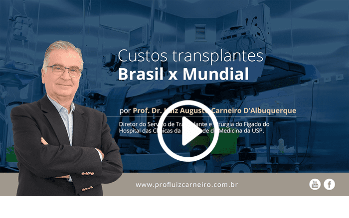 Custos transplantes Brasil - Por Prof. Dr. Luiz Carneiro
