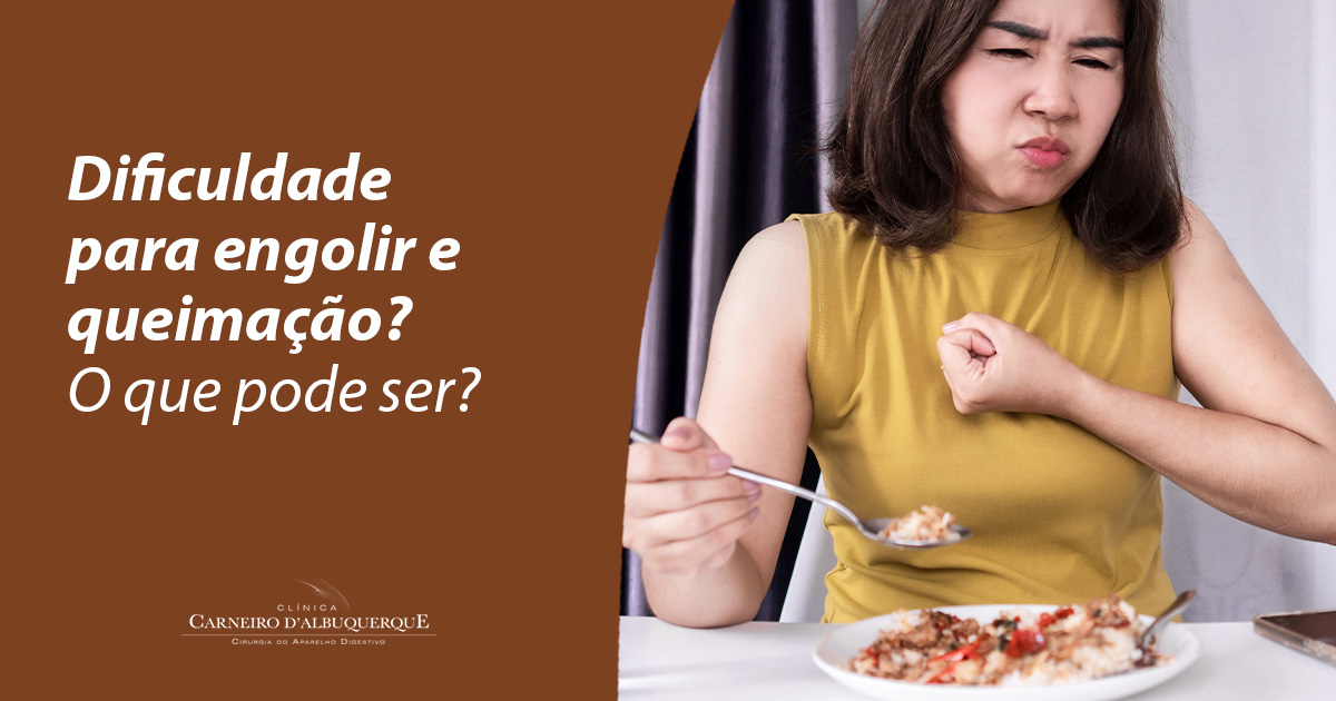 Dificuldade Para Engolir E Queimação? O Que Pode Ser? - Prof Dr. Luiz ...